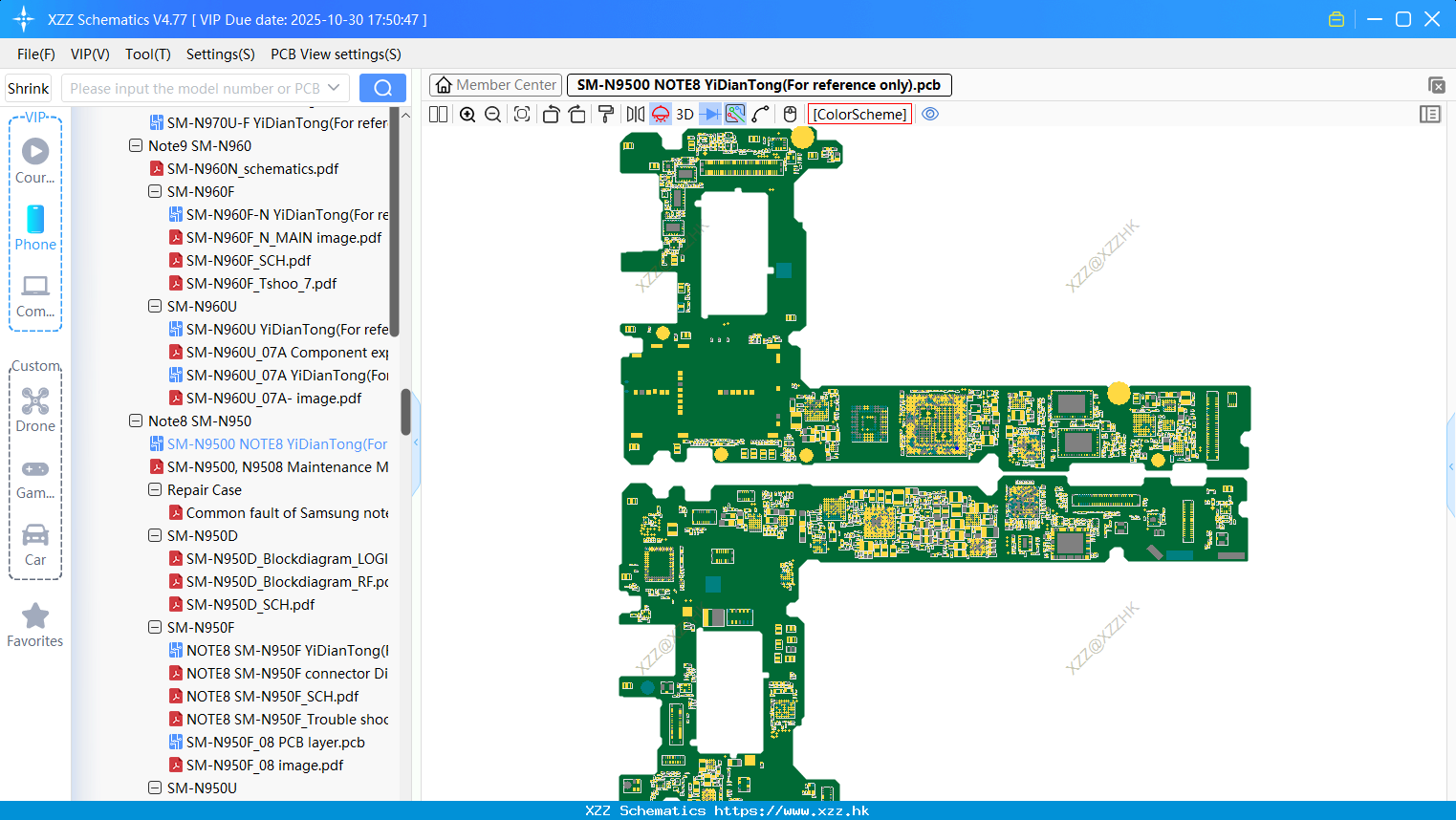 Samsung SM-N9500 NOTE8 bitmap(For Reference Only)
